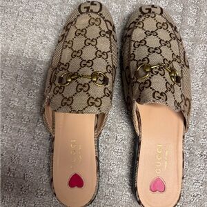 Gucci Princetown Maxi GG Loafer Mule